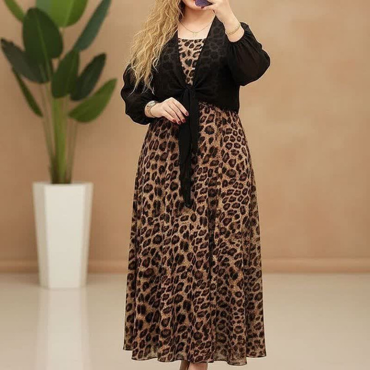 زیره قهوه ای پلنگی