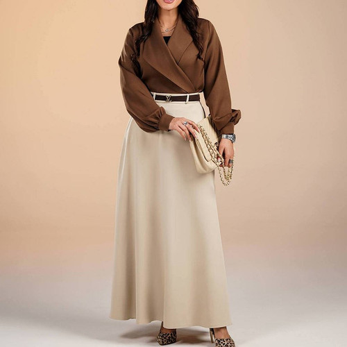 شومیز قهوه ای