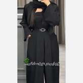 ست کت با اورال ( سرهمی) دخترانه و زنانه شیک و پرفروش فری سایز تا 46 جنس مازراتی