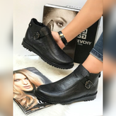 نیمبوت ( نیمساق) سایز 37 تا 40 جنس سوگو رنگ مشکی قهوه ای عسلی کالکشن پاییزه زمستانه